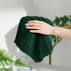 Jacquotha 2-Pack Hand Towels Ribbed – Kitchen & Bathroom Premium Cotton Towels - Image 7