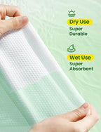 Elvira 100 Count Disposable Face Towels, Biodegradable Skincare Facial - Image 9