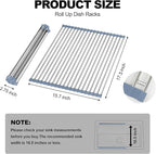 NEZUIBAN Drying Rack with Roll Up and Over Sink - Image 2