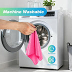 HOMEXCEL Pink Microfiber Cleaning Cloth, 24 Pack Absorbent Cleaning Rags - Image 7