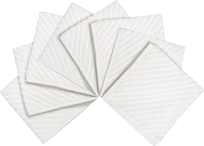 Bumble Towels Premium Kitchen Dish Cloths | 8 Pack | Diagonal Deluxe Dish Cloth - Image 2
