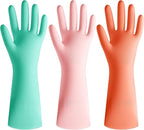 Rubber Cleaning Dishwashing Kitchen-Gloves by Unknown