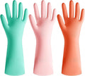 Rubber Cleaning Dishwashing Kitchen-Gloves by Unknown