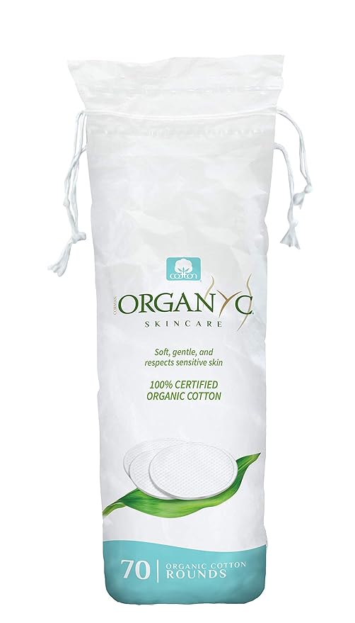 Organyc 100% Certified Organic Cotton Makeup Pads – Natural Unbleached Makeup by Organyc