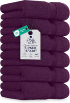 DAN RIVER 6-Pack Premium Hand Towels by DanRiver