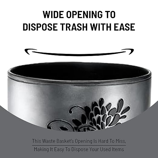 Zahari Home Decorative Trash Can - Image 4