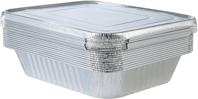 Aluminum Pans With Lids 9x13 Aluminum Foil Pans Trays With Lids by Waytiffer