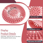 Bathroom Sink Drain Strainers, Hair Catcher Shower Drain Covers Protector - Image 3