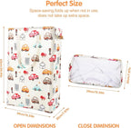 Odonata Slim Laundry Hamper Handles Collapsible Laundry Basket Thin Dirty - Image 2