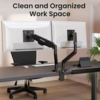 EVEO Under Desk Cable Management Kit-Cable Management Cord Cover, Organizer - Image 7