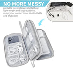 Electronics Organizer Travel Case, Electronic Accessories Storage Bag, Portable - Image 3