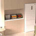 Stackable Wire Storage Baskets for Kitchen Closet Pantry, Hanging Closet - Image 5