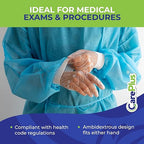 CARE PLUS Pro Vinyl Clear Gloves - Image 4