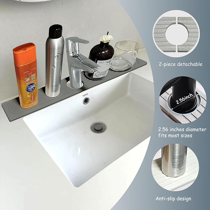 Stargaz Faucet Mat For Kitchen Sink，Sink stone quick dry around faucet - Image 7
