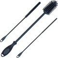 12.5" Silicone Bottle Brush & Straw Cleaner Brush Set | Water Bottle Cleaner by Kitchiny