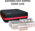 Tenergy Alkaline Batteries & Storage Case, 8xC Size, 8xD Size, 8 Pack 9V Size - Image 4