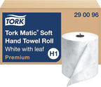 Tork Matic Soft Hand Towel Roll, Quick-Absorbing, Long-Lasting, Thick 2-Ply by Tork