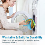 AIDEA Microfiber Glass Cleaning Cloth, Premium Microfiber Glass and Window - Image 8