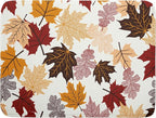 Giwawa Maple Leaf Dish Drying Mat Large 18x24 inches Fall Autumn Colorful by Giwawa