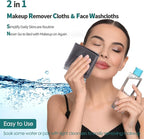 Wash Cloths 6 Pack, Super Soft & Skin Friendly Face Towel - Image 3