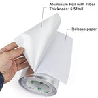 BOMEI PACK Adhesive Aluminum Foil Heat Shield Tape 1Pack 7inch x 66ft Barrier - Image 3