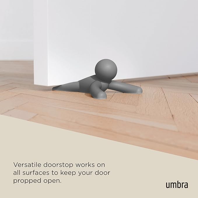 Umbra Buddy Door Stop, Heavy-Duty and Flexible, Soft-Touch Finish, Protects - Image 6