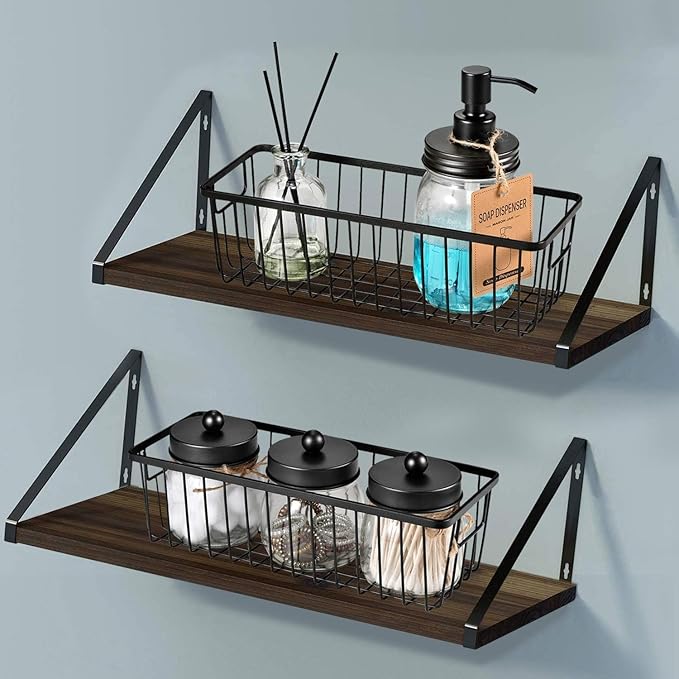 SheeChung Hanging Wall Wire Baskets - Image 6
