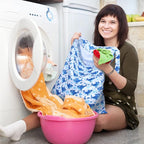 Shappy 2 Pcs Large Travel Laundry Bag Washable Waterproof Wet Dry Large Dirty - Image 6
