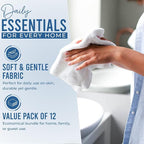 DAN RIVER 12 Pack Wash Cloths for Showering - Image 3