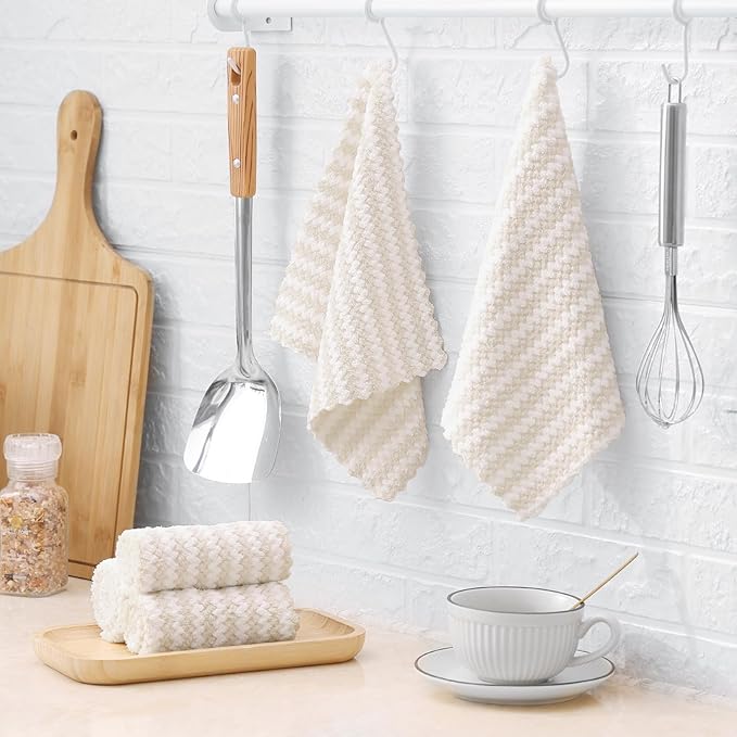 Homaxy 18 Pack Kitchen Dish Cloths, Ultra Soft and Absorbent Dish Towels - Image 7