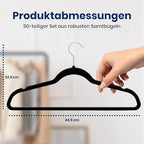 SereneLife Premium Non-Slip Velvet Hangers-Space Saving Heavy Duty Slim Suit - Image 5
