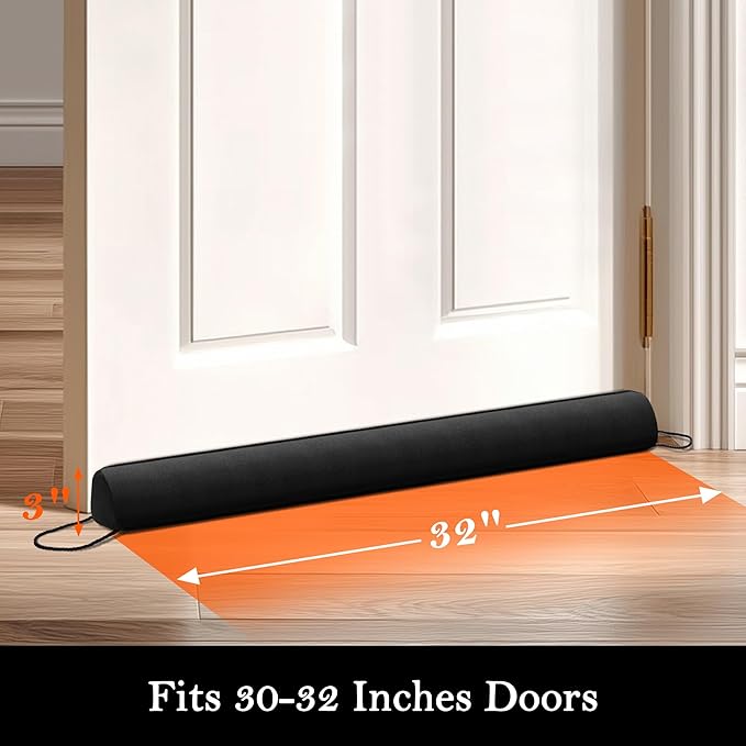 Sunolga Door Draft Stopper Blocks Hot and Cold Air - Image 2