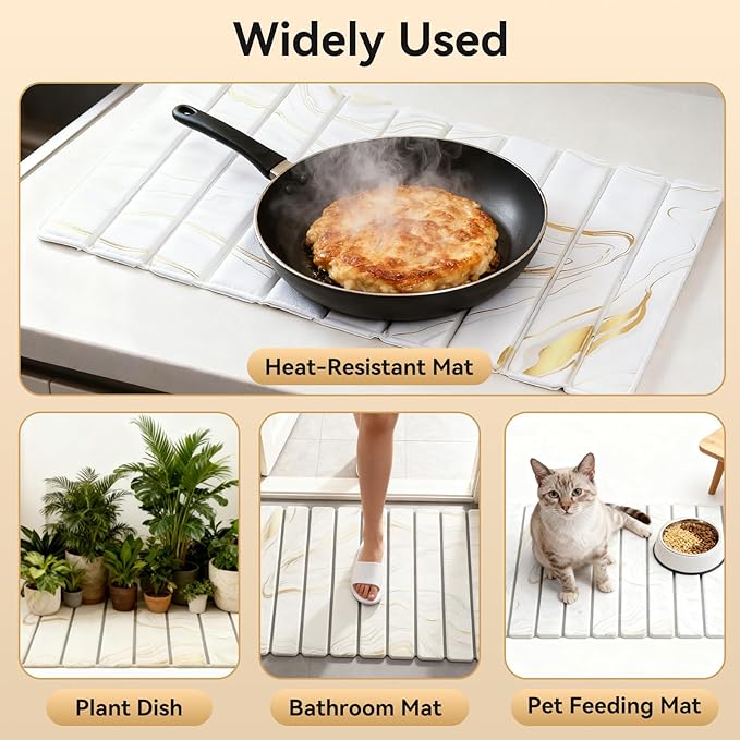 Stone Drying Mat for Kitchen Counter - Image 6