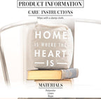 Pavilion Gift Company 72191 Home is Where The Heart is Door Stopper, 5 x 6 - Image 2