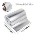 BOMEI PACK Adhesive Aluminum Foil Heat Shield Tape 9inch x 66ft Barrier - Image 2