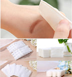 200PCS/1Bag Rectangle Organic Cotton Pads Eye Makeup Remover Pads Lint Free - Image 6