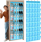 Windyun 40 over the Door Shoe Organizer Large Mesh Pocket Hanging Shoe Rack by Windyun