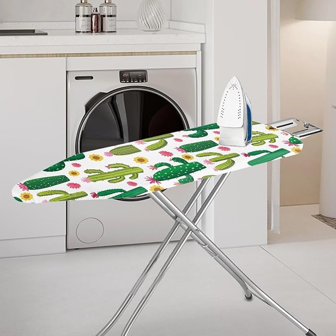 Cactus Ironing Board Cover and Pad Standard Size Soft Resist Scorching Ironing - Image 2
