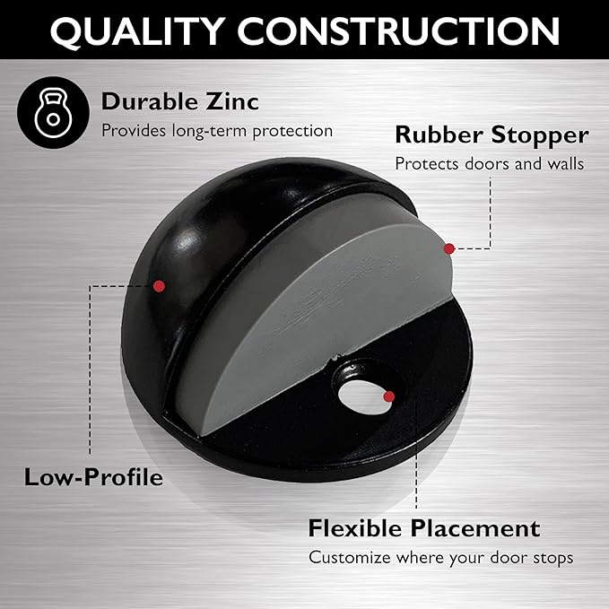 Design House Dome Door Stop Wall Protector - Image 6