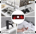 Halloween Scary Horror Red Blood Spatter Bloody Handprint Kitchen Sink Splash - Image 7