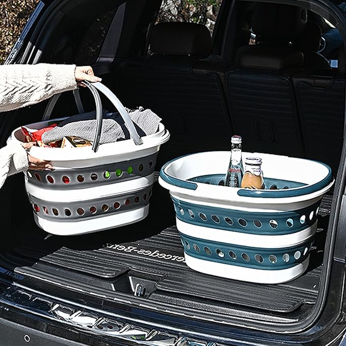 Compact Collapsible Laundry Basket, Small Size Pop-Up Hamper Perfect - Image 6