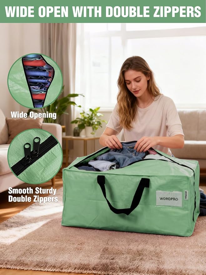 WORKPRO 2 Pack Extra Large Moving Bags - Image 6