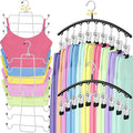 TomCare 4 Pack Space Saving Hangers，2Pack Tank Top Hanger and 2Pack Leggings by TomCare