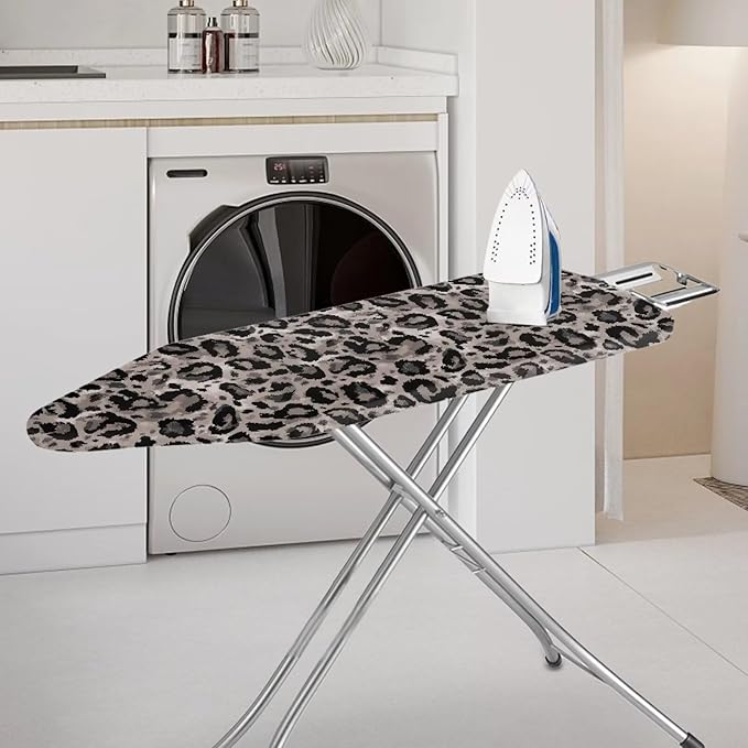 Leopard Print Ironing Board Cover, 15x54 Inch Ironing Board Protector, Standard - Image 2