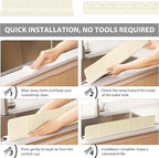 23Inch Sink Splash Guard – Extended Length & Tall Silicone Kitchen Sink Splash - Image 5