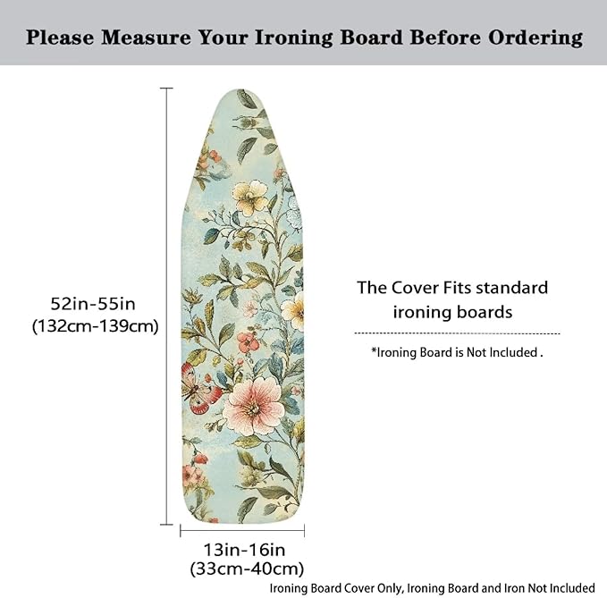Butterfly Flower Iron Board Cover - Image 5