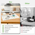 Large Stone Drying Mat for Kitchen Counter - Image 4