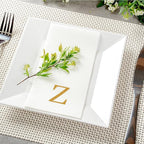 Luxenap 15.8 X 7.9 Inch Linen-Feel Guest Towels, 2000 Lettered Hand Towels - Image 3