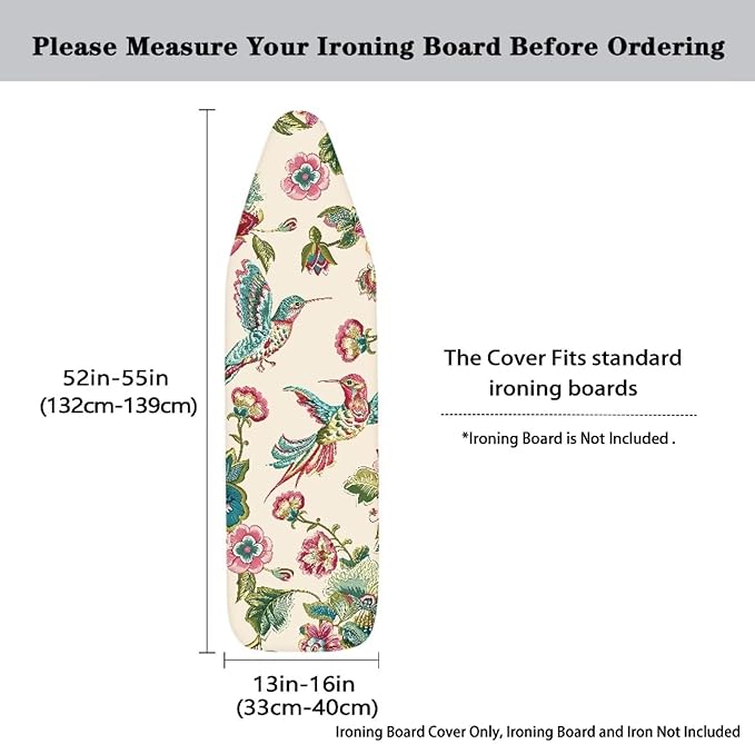 Hummingbird Ironing Board Cover - Image 5