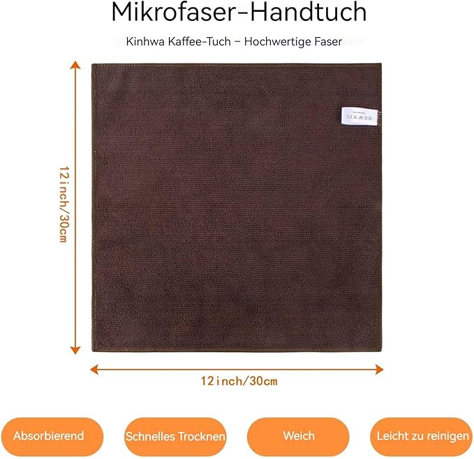 KinHwa Kitchen Washcloths for Dishes Absorbent Microfiber Dish Cloths Quick Dry - Image 3